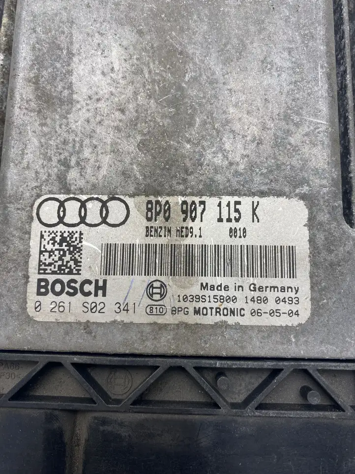 Audi A3/S3 8P (2004 - 2008) 8P0907115K Блок управления двигателем (ЭБУ) — фото 2