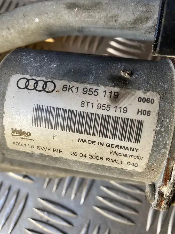 Audi A4 S4 B8 8K (2007 - 2011) 8K1955119 Комплект механизма стеклоочистителей — фото 2