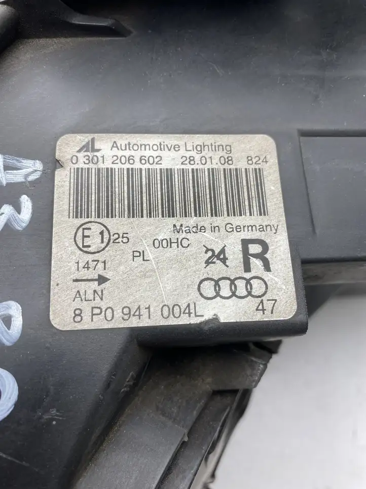 Audi A3/S3 8P (2004 - 2008) 8P0941004L Передняя фара — фото 4