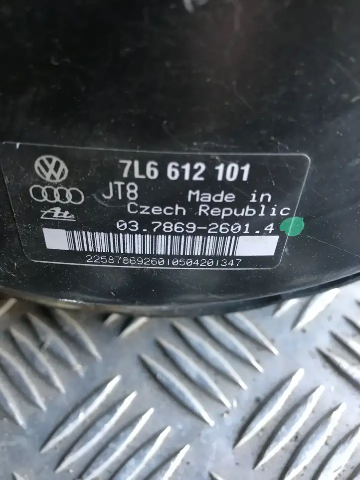 Volkswagen Touareg I (2002 - 2010) 7L6612101 Вакуумный усилитель тормозов — фото 2
