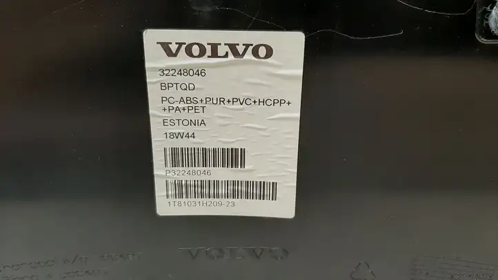 Volvo XC60 (2017 - ) 32248046 Обшивка сидений — фото 3