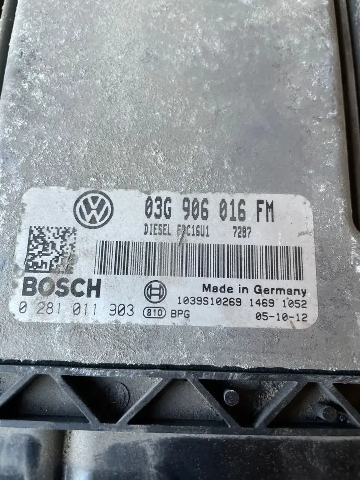 Audi A3/S3 8P (2004 - 2008) 03G906016FM Блок управления двигателем (ЭБУ) — фото 2