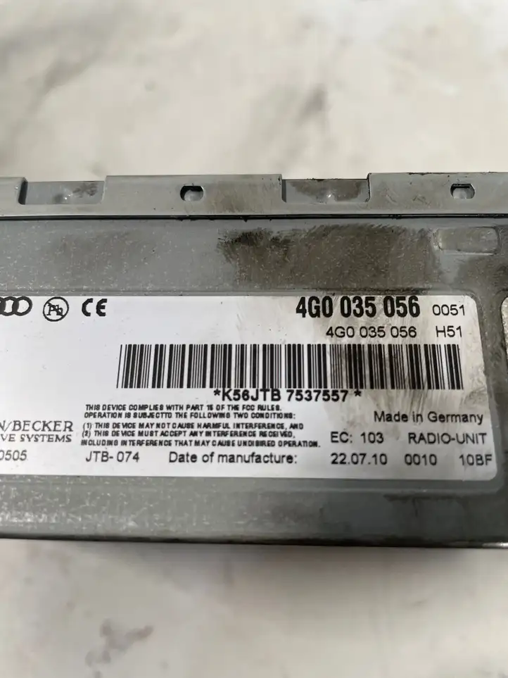 Audi A6 S6 C6 4F (2008 - 2011) 4G0035056 Усилитель звука — фото 3