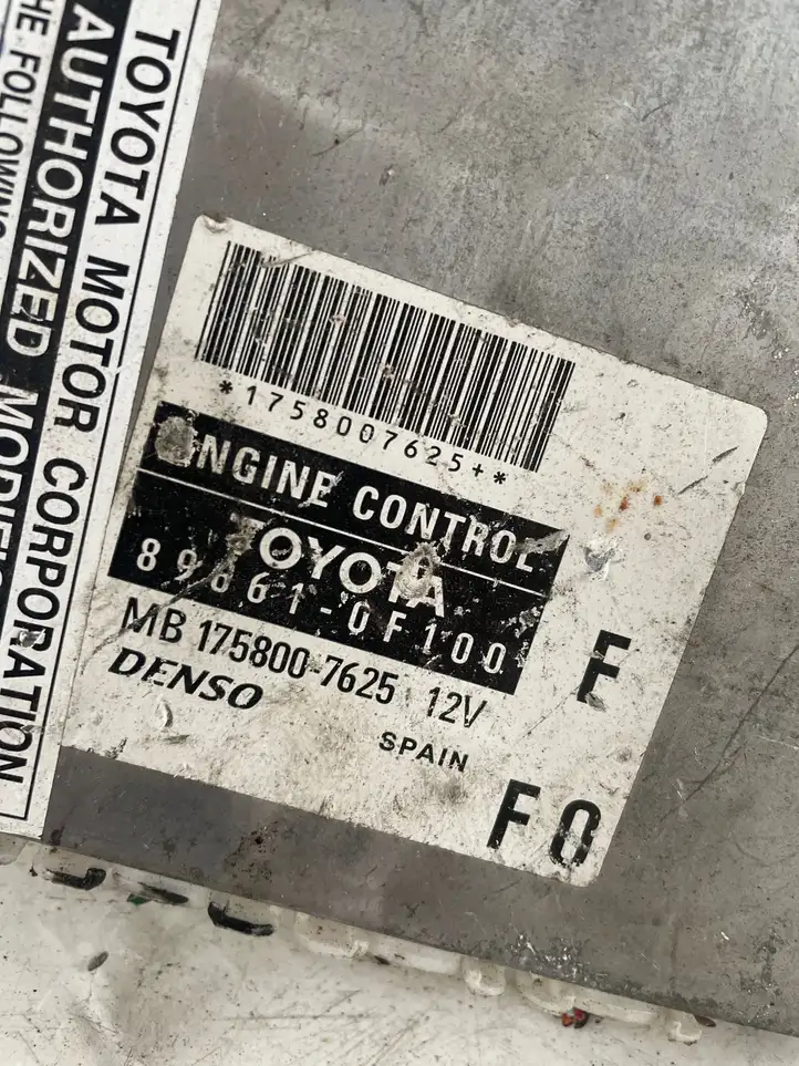 Toyota Corolla Verso AR10 (2004 - 2009) 896610F100 Блок управления двигателем (ЭБУ) — фото 2