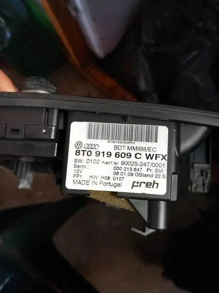 Audi A4 S4 B8 8K (2007 - 2011) 8T0919609C Мултифункционный включатель управления / ручка — фото 2