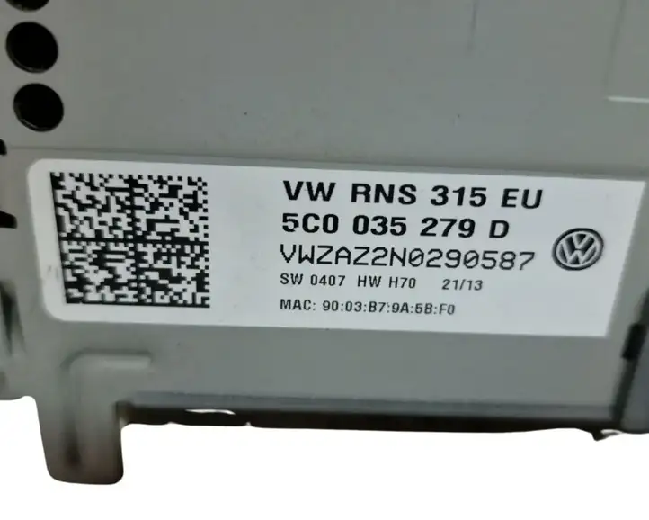 Volkswagen Jetta VI (2011 - 2018) 5C0035279D Магнитола / мультимедийная система — фото 8