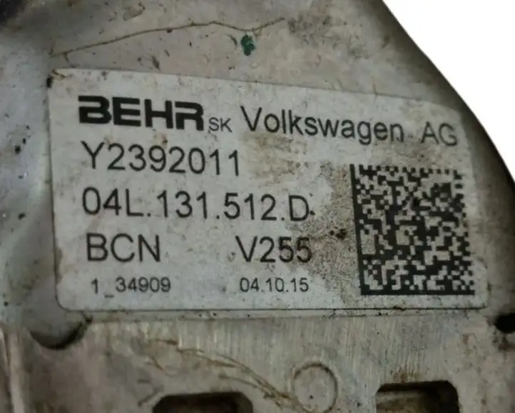 Volkswagen PASSAT B8 (2015 - ) 04L131501 Охладитель клапана EGR — фото 6