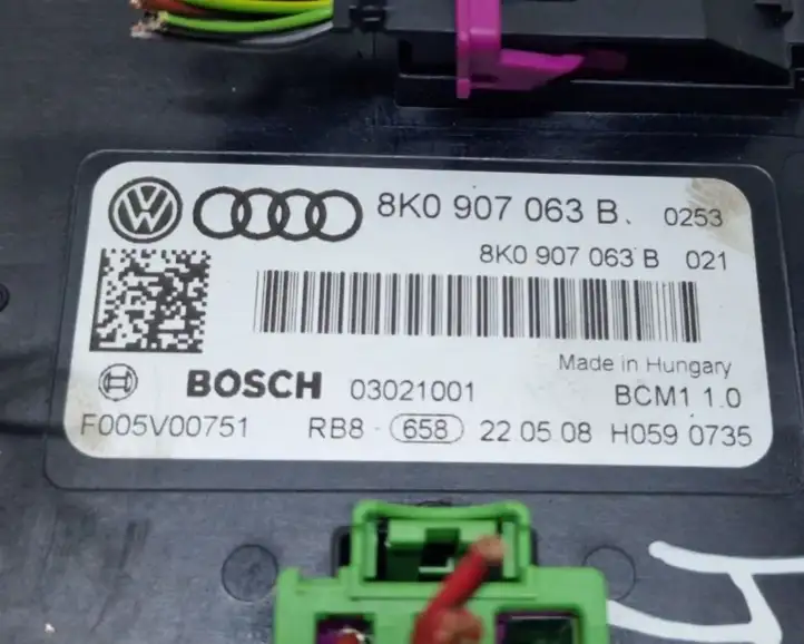 Audi A4 S4 B8 8K (2007 - 2011) 8K0907063B Модуль комфорта — фото 5