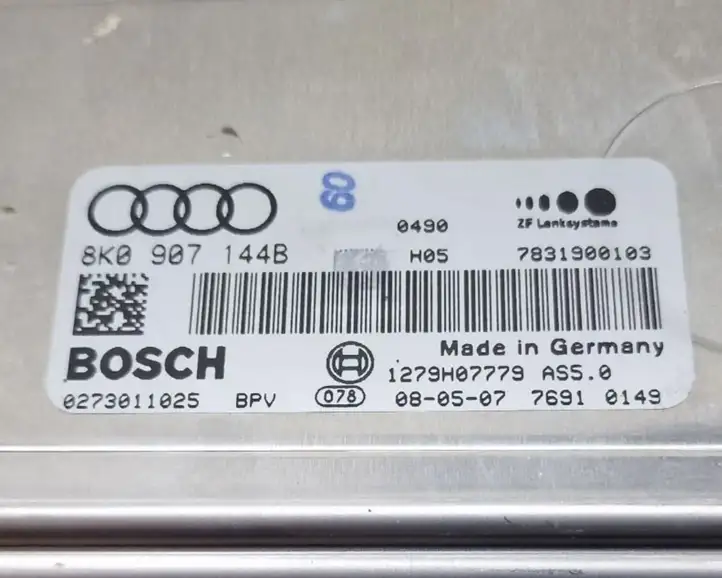 Audi A4 S4 B8 8K (2007 - 2011) 8K0907144B Блок управления рулевой рейкой — фото 6