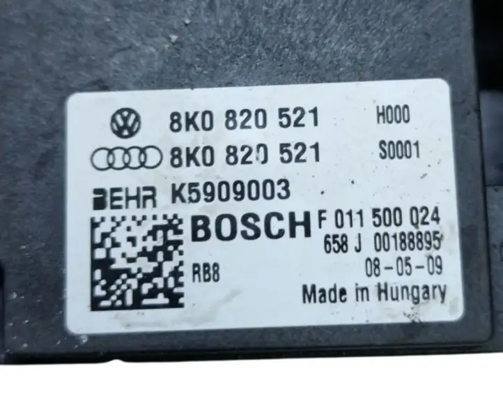 Audi A4 S4 B8 8K (2007 - 2011) 8K0820521 Резистор печки — фото 5