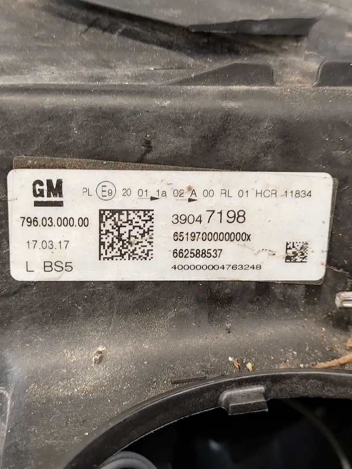 Opel Astra K (2015 - 2020) 39047198 Передняя фара — фото 8