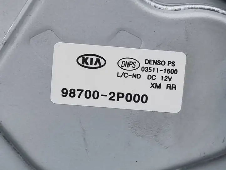 Kia Sorento (2009 - 2014) 987002P000 Двигатель стеклоочистителя заднего стекла — фото 2