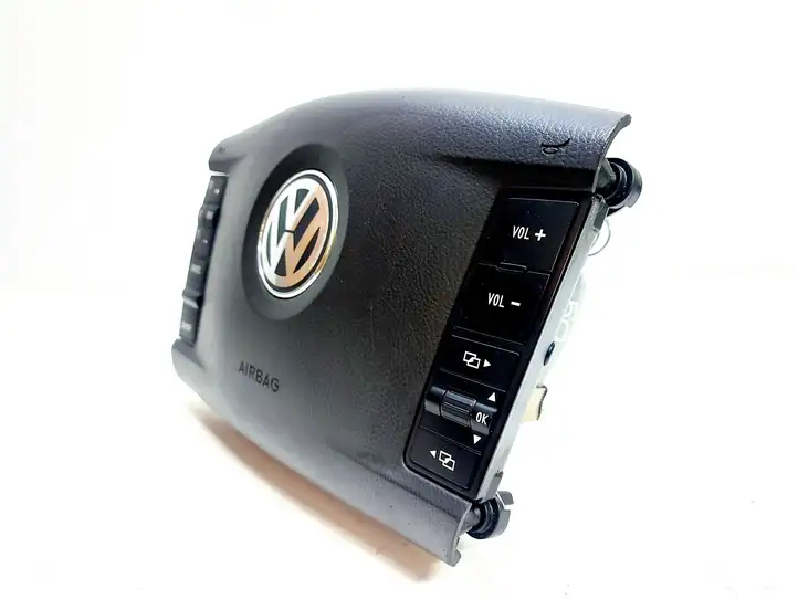 Volkswagen Touareg I (2002 - 2010) 7L6880201EG Подушка безопасности руля — фото 2