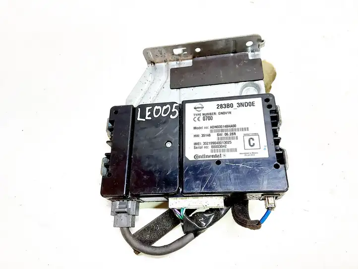 Nissan Leaf I (ZE0) (2010 - 2017) 283B03ND0E Прочие блоки управления — фото 1