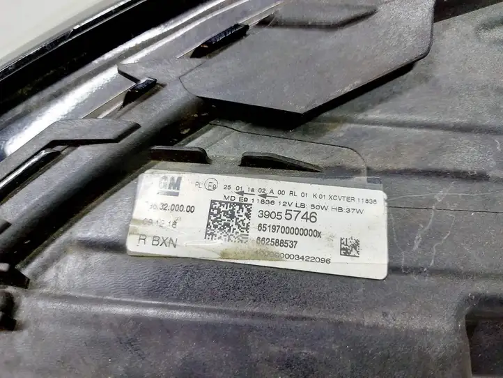 Opel Astra K (2015 - 2020) 963200000 Передняя фара — фото 7
