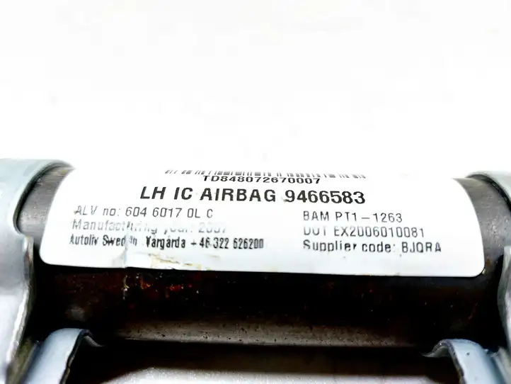 Volvo C70 (2005 - 2009) 9466583 Подушка безопасности двери — фото 3