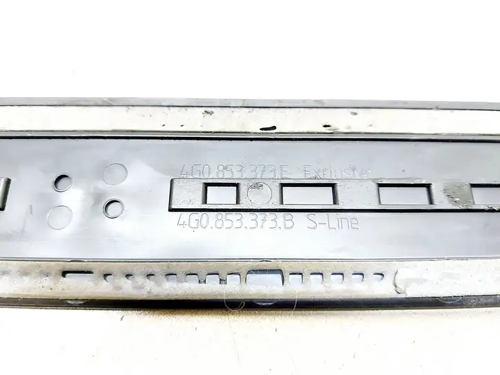 Audi A6 C7 (2011 - 2014) 4G0853373B Внутренняя отделка переднего порога — фото 3