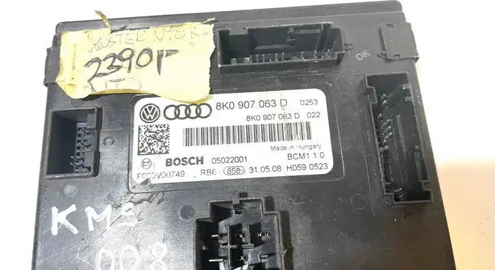 Audi A4 S4 B8 8K (2007 - 2011) 8K0907063D Модуль комфорта — фото 2