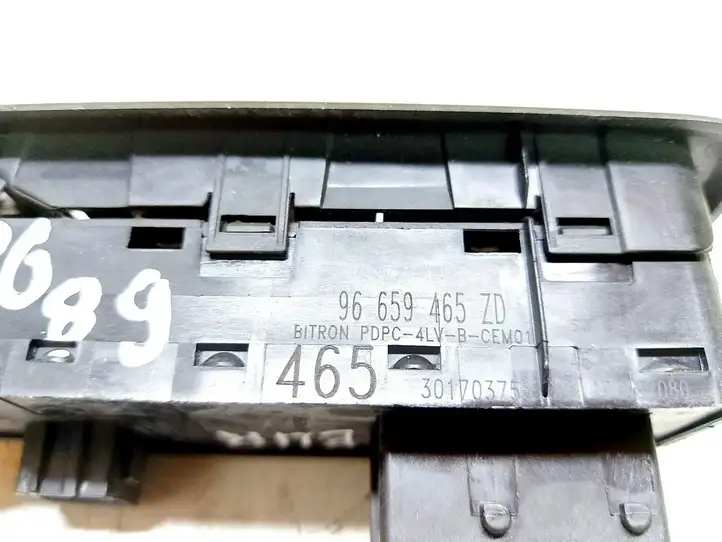 Peugeot 508 (2010 - 2014) 96659465ZD Блок кнопок стеклоподъемников — фото 5