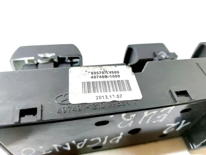 Kia Picanto (2011 - 2015) 935701Y500 Кнопка стеклоподъемников — фото 6