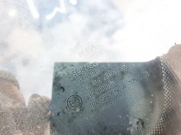 Kia Ceed (2006 - 2010) Заднее боковое стекло — фото 3