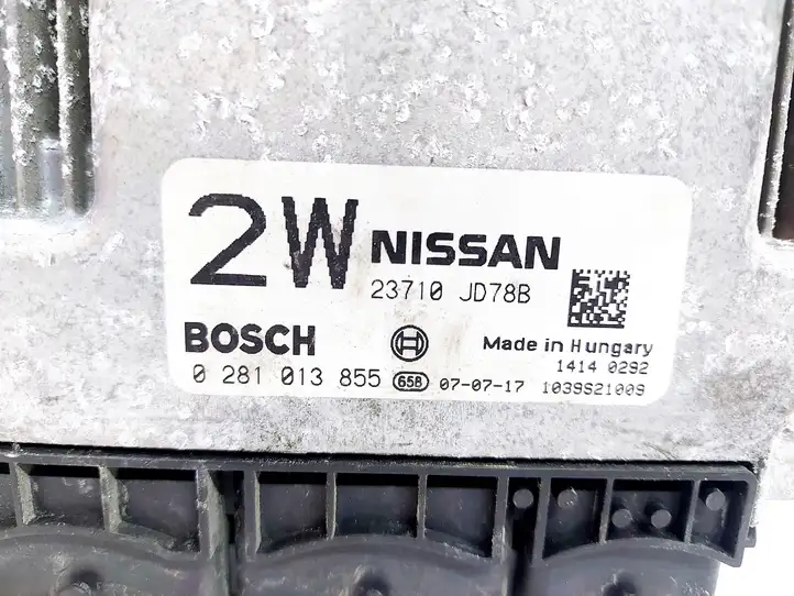 Nissan Qashqai (2006 - 2010) 23710JD78B Блок управления двигателем (ЭБУ) — фото 3