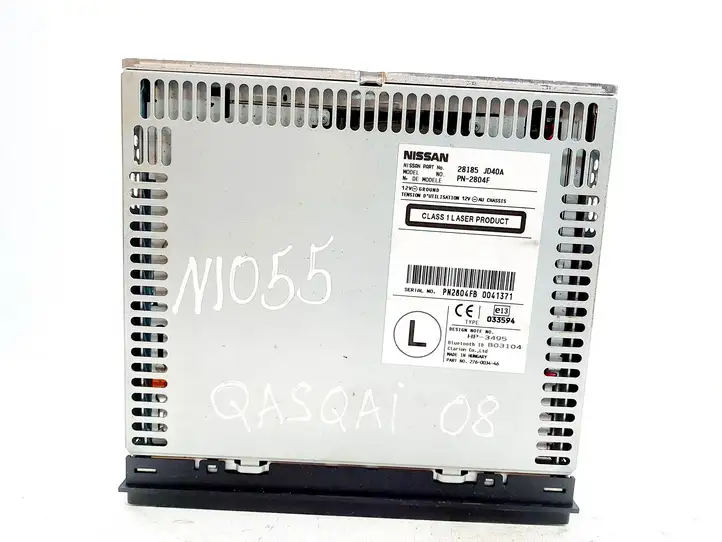 Nissan Qashqai (2006 - 2010) 28185JD40A Магнитола / мультимедийная система — фото 2