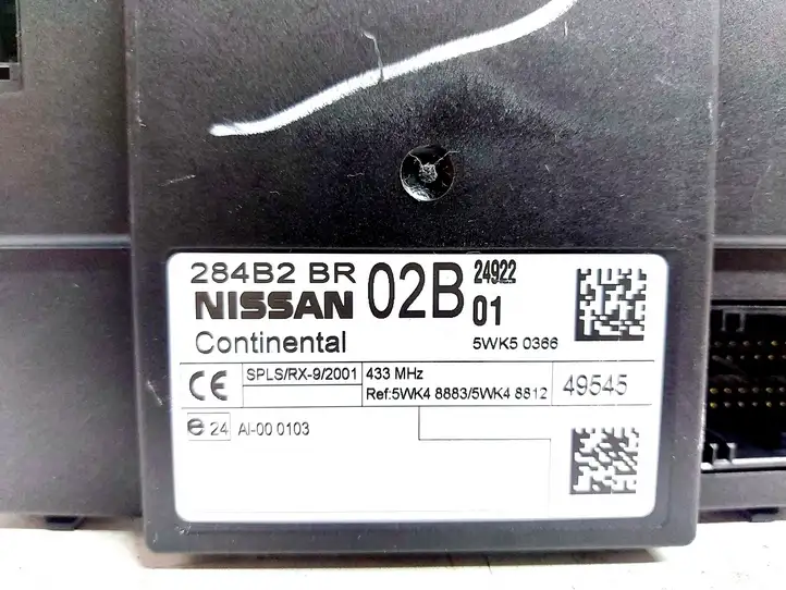 Nissan Qashqai (2010 - 2013) 284B2BR02B Модуль комфорта — фото 4
