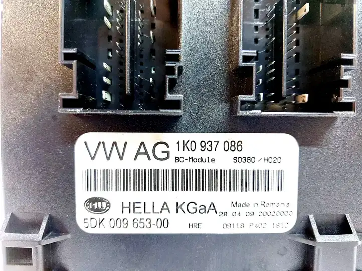 Seat Altea XL (2004 - 2015) 1K0937086 Модуль комфорта — фото 4