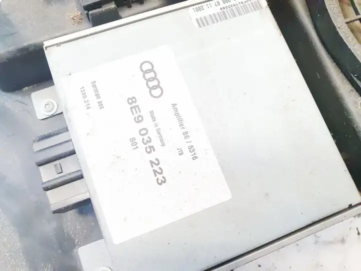 Audi A4 S4 B6 8E 8H (2000 - 2006) 8e9035223 Усилитель звука — фото 3
