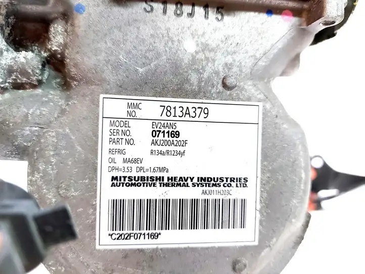 Mitsubishi Outlander (2018 - 2021) 7813A379 Компрессор (насос) кондиционера воздуха — фото 4