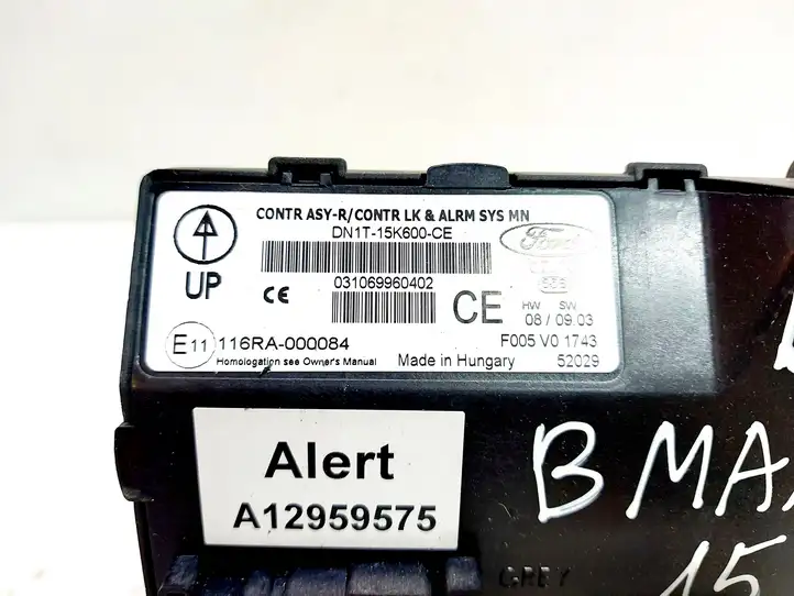 Ford B-MAX (2012 - 2018) DN1T15K600CE Модуль комфорта — фото 3