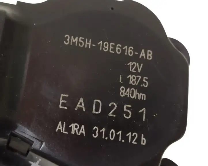 Ford Kuga I (2008 - 2012) 3M5H19E616AB Двигатель задвижки потока воздуха — фото 7