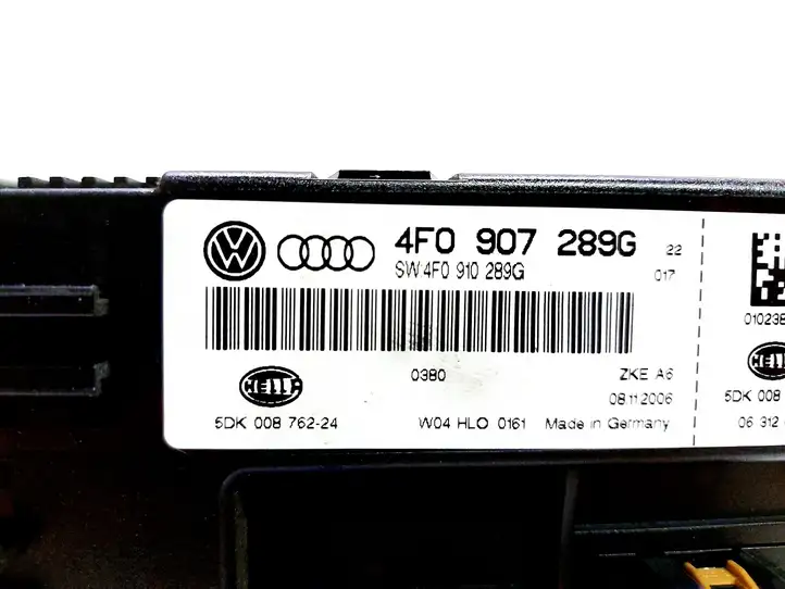 Audi A6 Allroad C6 (2006 - 2008) 4F0907289G Модуль комфорта — фото 4