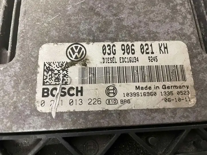 Volkswagen Jetta V (2005 - 2010) 03G906021KH Блок управления двигателем (ЭБУ) — фото 2
