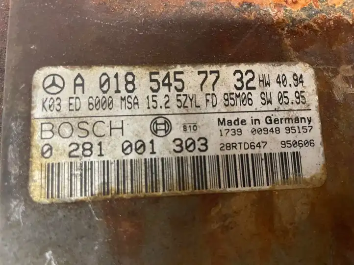 Mercedes-Benz Sprinter W901 W902 W903 W904 (1995 - 2007) A0185457732 Блок управления двигателем (ЭБУ) — фото 3
