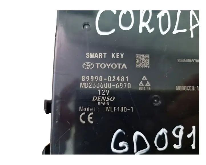 Toyota Corolla E210 E21 (2018 - ) 8999002481 Блок бесключевого доступа — фото 6
