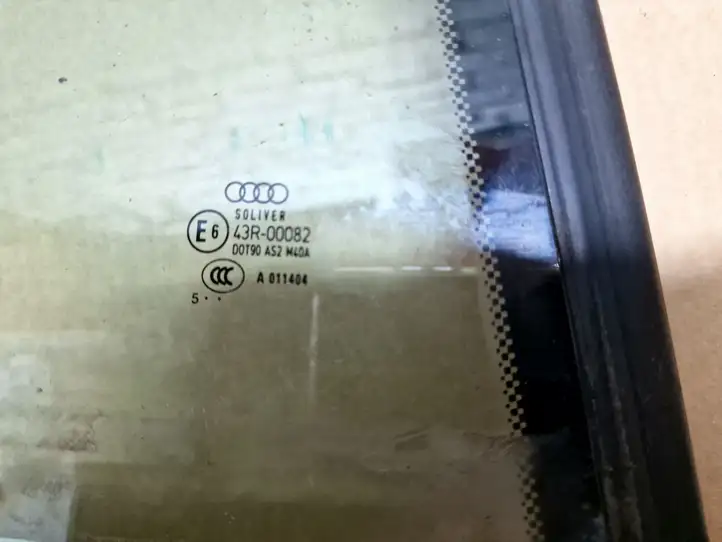 Audi A4 S4 B7 8E 8H (2004 - 2009) 8H0845300 Заднее боковое стекло — фото 6