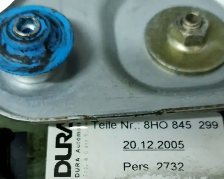 Audi A4 S4 B7 8E 8H (2004 - 2009) 8H0845299 Заднее боковое стекло — фото 2