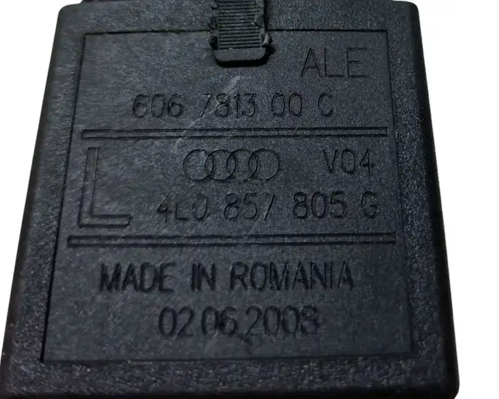Audi Q7 4L (2005 - 2009) 4L0857805G Задний ремень безопасности — фото 7