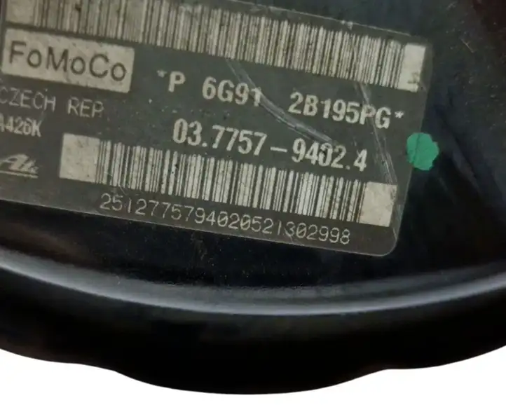 Ford S-MAX (2010 - 2015) 6G912B195PG Вакуумный усилитель тормозов — фото 6
