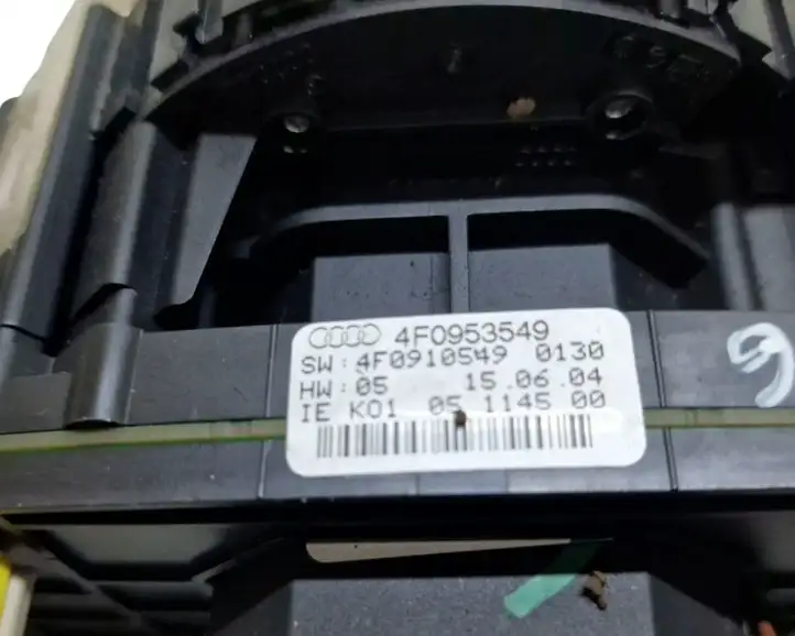 Audi A6 S6 C6 4F (2004 - 2008) 4F0953549 Контактное кольцо SRS — фото 8