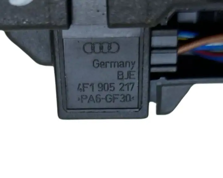 Audi A6 S6 C6 4F (2004 - 2008) 4F1905217 Включатель зажигания и стартера — фото 7
