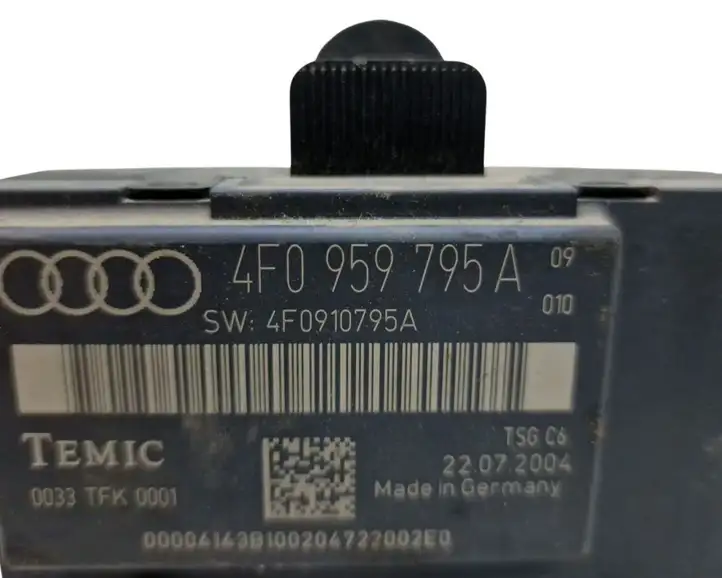 Audi A6 S6 C6 4F (2004 - 2008) 4F0959795A Блок управления дверью — фото 6