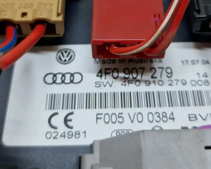 Audi A6 S6 C6 4F (2004 - 2008) 4F0907279 Модуль комфорта — фото 6