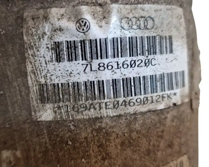 Audi Q7 4L (2005 - 2009) 7L8616020C Задний амортизатор (пневмоподвеска) — фото 7