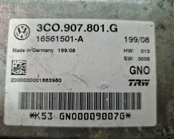 Volkswagen PASSAT B6 (2005 - 2010) 3C0907801G Блок управления стояночным тормозом — фото 4