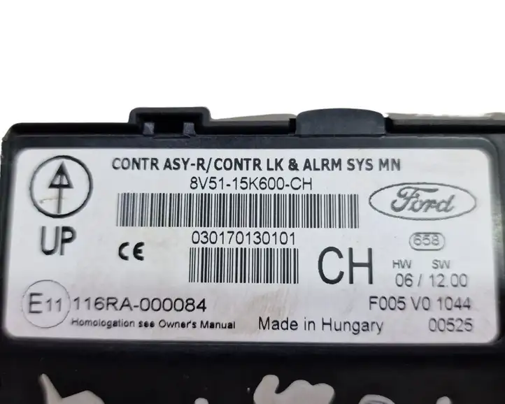 Ford Fiesta (2009 - 2012) 8V5115K600CH Модуль комфорта — фото 4