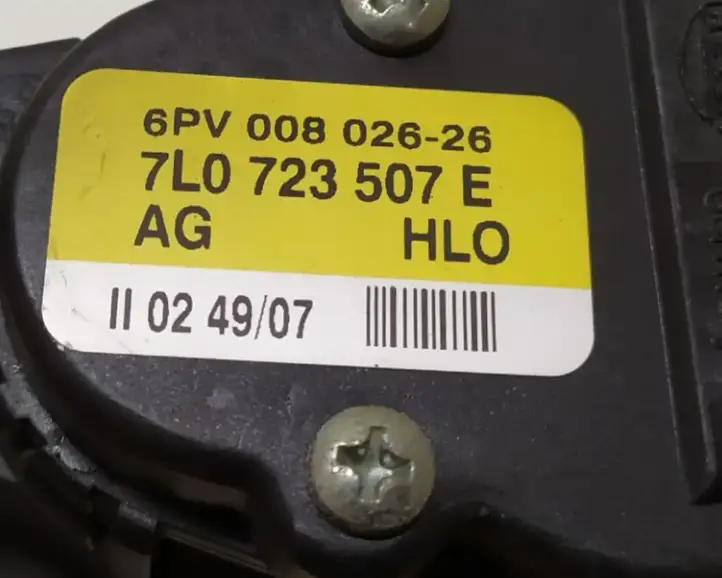 Audi Q7 4L (2005 - 2009) 7L0723507E Педаль акселератора — фото 4