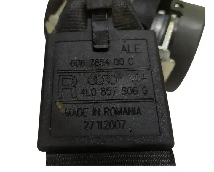 Audi Q7 4L (2005 - 2009) 4L0857806G Задний ремень безопасности — фото 5